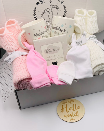 Baby Twin Gift Box - The Pink Pair