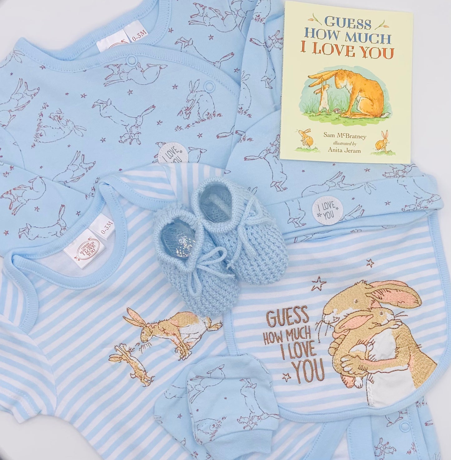 Guess How Much I Love You Baby Boy Hamper
