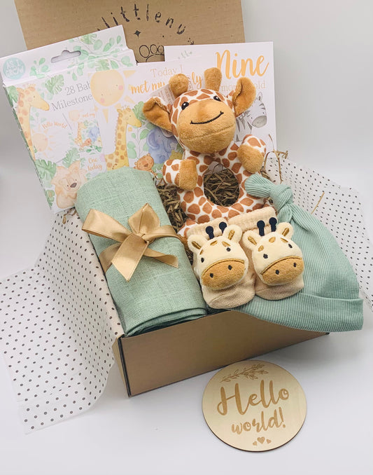 Little Giraffe Love – Baby Shower Gift for Boys or Girls